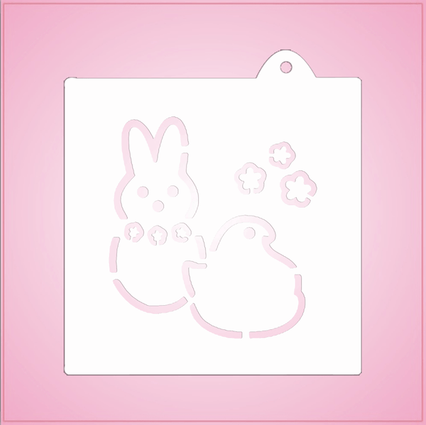 Easter Bunny Paint Your Own Cookie Stencil